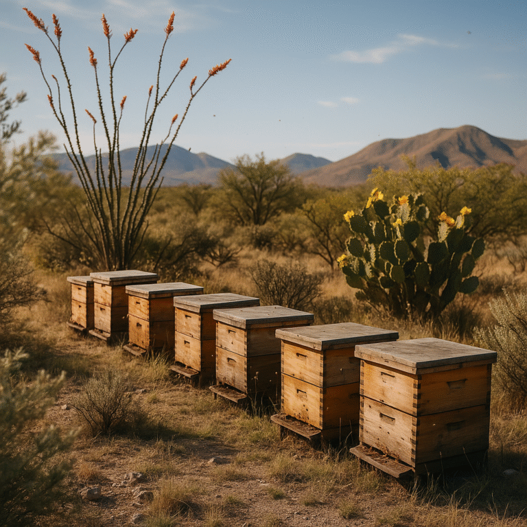 La Dulce Resistencia del Desierto: Flora Apícola del Chihuahua Árido